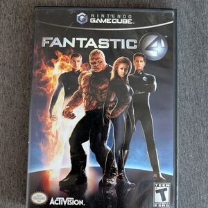 Nintendo GameCube Fantastic 4  Avengers Marvel Video Game 🎮